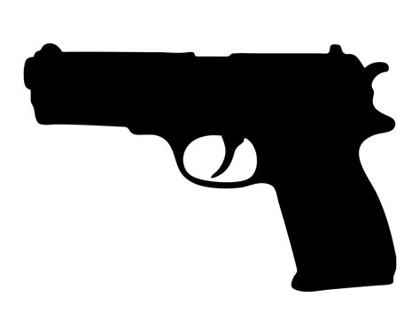 Silhouette Of Guns