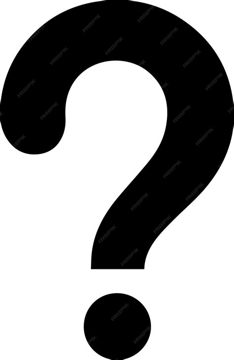 Silhouette Of Question Mark
