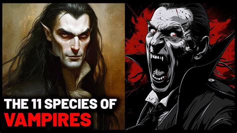 Species Of Vampires