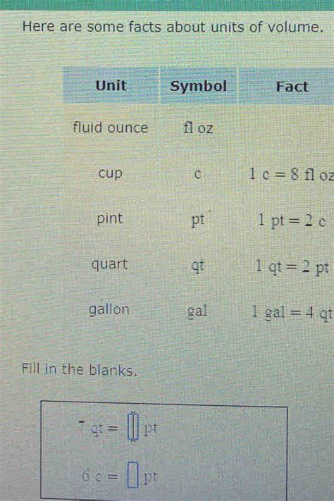 Symbol For Quart