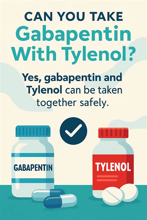 Tylenol And Gabapentin