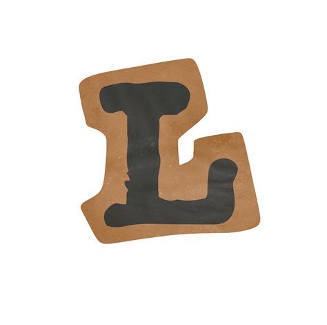 Vintage Letter L