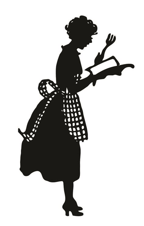 Vintage Silhouette Clip Art