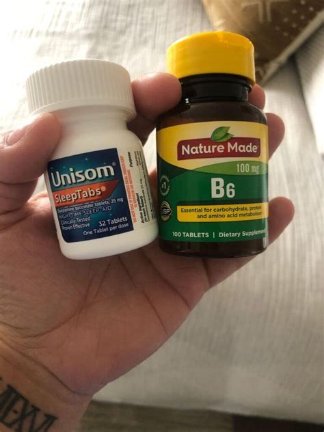 Vitamin B6 Unisom Nausea