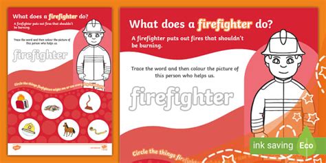 What Does A Firefighter Do