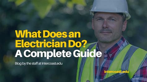 What Does An Electrician Do