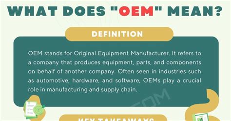 What Does Stand For Oem