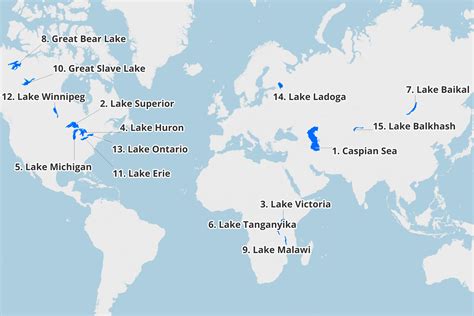 What Is The Biggest Lake In The World