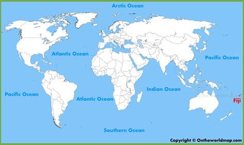 Where Is Located Fiji In World Map