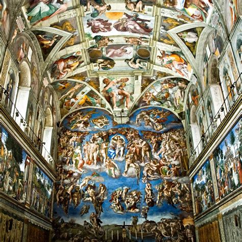 Who Painted Ceiling Of Sistine Chapel
