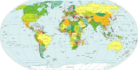 World Map Detailed
