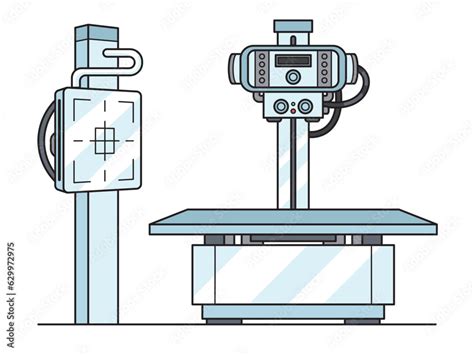 Xray Machine Drawing